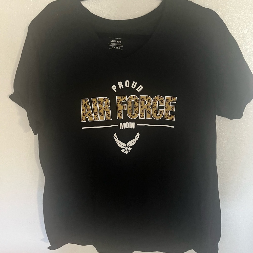 Port and Company Black Graphic T-Shirt